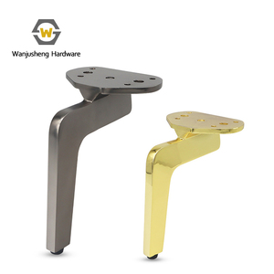 Wanjusheng accessori per divani mobili mobili mobili in metallo oro gambe per Hotel soggiorno appartamento - Product Image 1