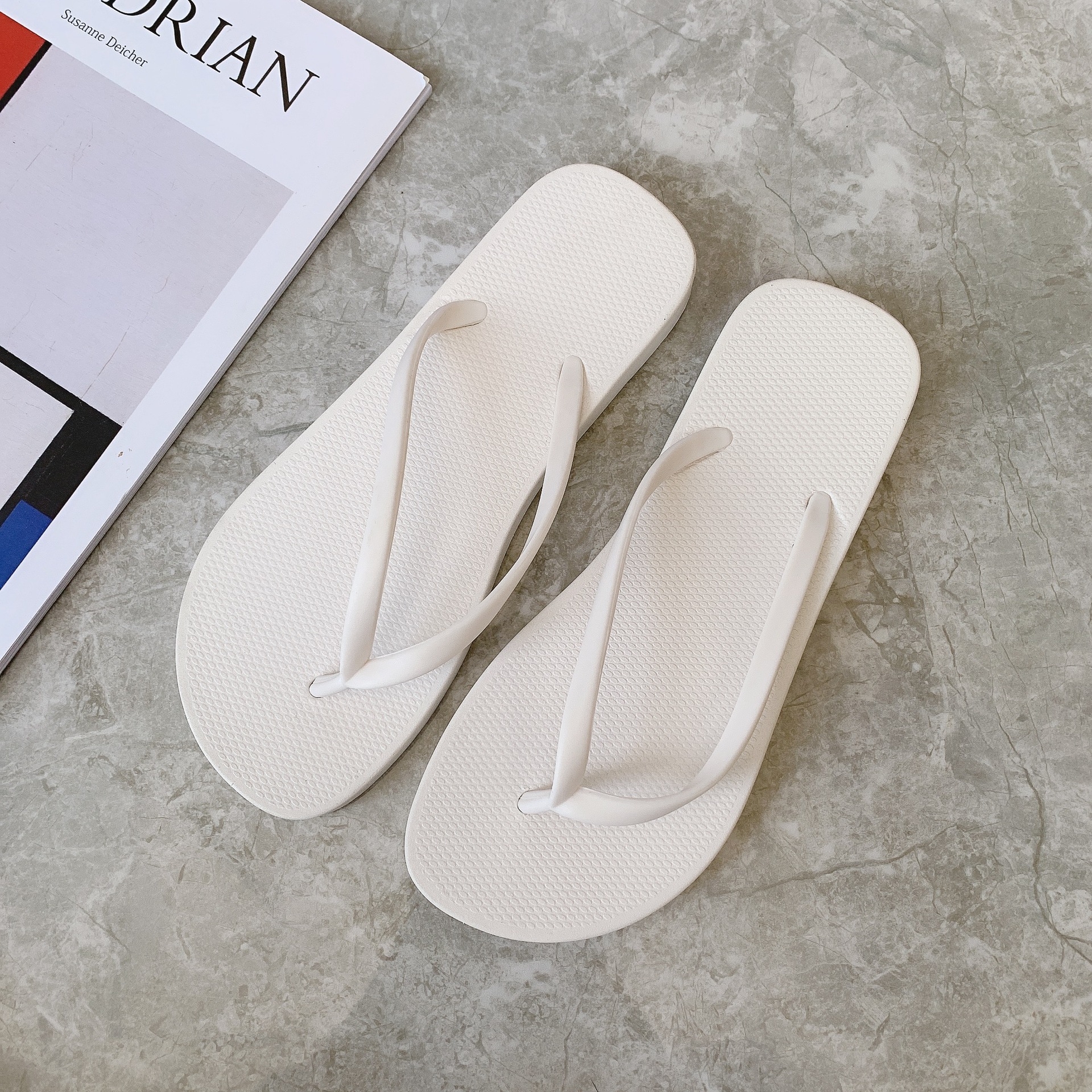 Custom Logo Girls Flip-flops Slippers Summer Beach Sublimation Flip Flop Blanks