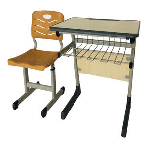 Compacto para el envío Escritorio anidado y sillas con una estructura reforzada Perfecto para escuelas internacionales y centros de capacitación - Product Image 5