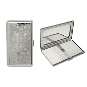 Étui à cigarettes en cuivre écologique, portable, imperméable, coupe-vent, avec logo personnalisé, boîte de protection rectangulaire, sublimation - Product Image 1