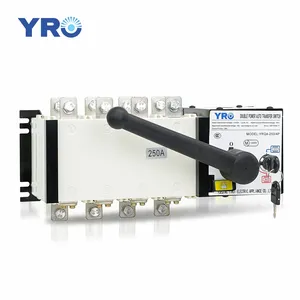 3 עמדה 630 Amp אוטומטי העברת ATS 200Amp מתג מעבר