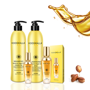 Ensemble Shampooing et Après-Shampooing Kooswalla <span class=keywords><strong>Sans</strong></span> <span class=keywords><strong>Sulfate</strong></span> de Haute Qualité en Gros, à l'Huile d'Argan Pure pour Soin Quotidien des <span class=keywords><strong>Cheveux</strong></span> - Product Image 3