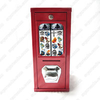 Machine de jeu à monnayeur, distributeur de prix, pour mini-cartes à collectionner et autocollants tatouages