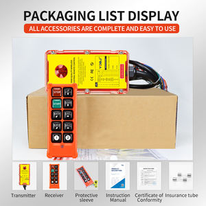Télécommande sans fil électrique de grue industrielle de <span class=keywords><strong>Radio</strong></span> de F23-A ++ pour la coupe de scie de corde de Machine de <span class=keywords><strong>soudure</strong></span> de palan - Product Image 6