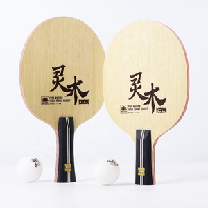 Boli nueva llegada Spirit Wood <span class=keywords><strong>CL</strong></span> serie 7 capas de madera pura pala de tenis de mesa - Product Image 5