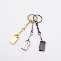 Silver Gun Metal Golden Laser LOGO 2GB 4GB 8GB USB 2,0 3,0 16GB pendrive a granel portátil USB flash drive Super Mini Pen Drive