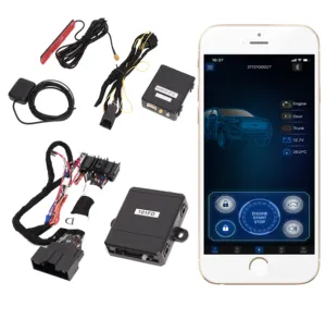 CANBUS 4G Smart Phone Remote Control, Ponsel Pintar Gsm Pelacak Gps untuk Ford Jarak Jauh Starter Mesin