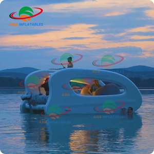 Impermeable DWF Watercraft barco inflable mar fiesta barco gran oferta Drop Stitch Lounge para agua Acitvity - Product Image 3