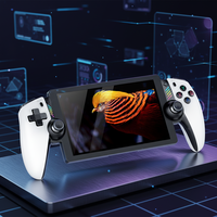 Qbuy 2026 M28 Console de jeu rétro portable, écran de sortie 7,1 pouces 1080p, batterie 4000 mAh, lecteur de jeux d'arcade portable classique
