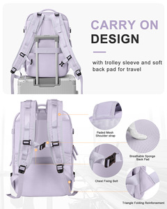 2025 nóng bán đa chức năng không thấm nước công suất lớn Giải trí du lịch Ba lô phù hợp với máy tính xách tay với cổng USB - Product Image 4