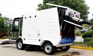 Tricycle électrique compact à prix abordable pour le <span class=keywords><strong>ramassage</strong></span> <span class=keywords><strong>des</strong></span> déchets, séparation <span class=keywords><strong>des</strong></span> déchets secs et humides - Product Image 2