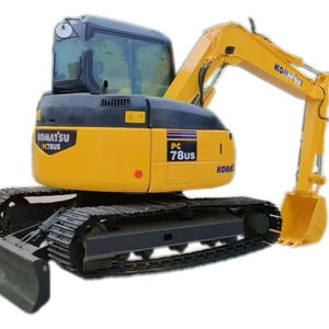 Horas DE TRABAJO bajas usadas KOMATSU Pc78US Mini excavadora sobre orugas original de Japón en alta calidad para la venta - Product Image 1