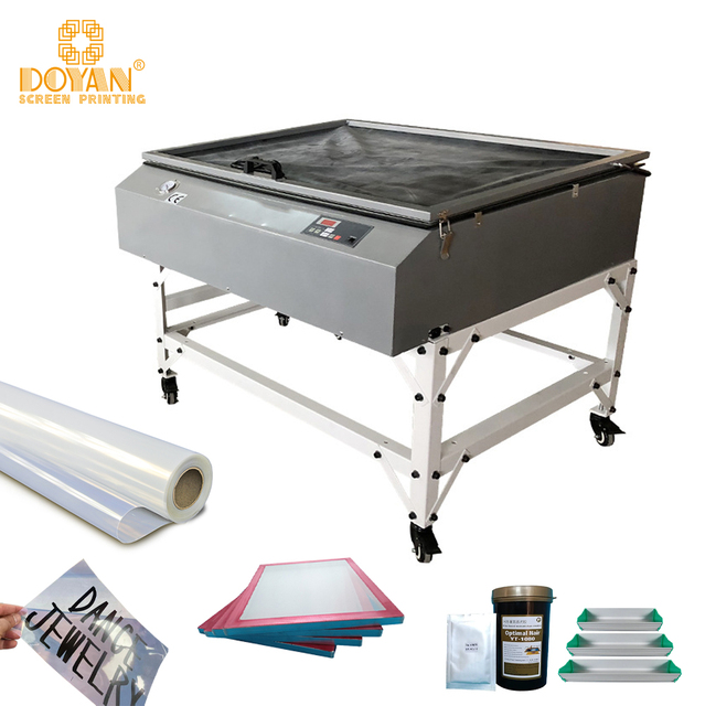 Factory directly supply customized size 80*100 Led Uv Vacuum Exposure Machine for screen printing