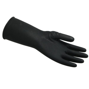 Gants épaissis en latex Gants de lavage Gants en caoutchouc résistants aux alcalis acides en plastique industriels - Product Image 6
