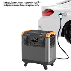 เครื่องจ่ายไฟสำรองกลางแจ้ง 3000W 5 กิโลวัตต์ชั่วโมง ระบบสำรองไฟฟ้าพลังงานสูง ระบบกักเก็บพลังงานแสงอาทิตย์แบบออลอินวัน 5000 วัตต์ชั่วโมง คลื่นไซน์บริสุทธิ์ MPPT - Product Image 4