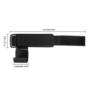 Gancio di assistenza con regolazione della tensione e design imbottito per sollevamento pesi, barra per trazioni, manubri e cintura per deadlift - Product Image 6