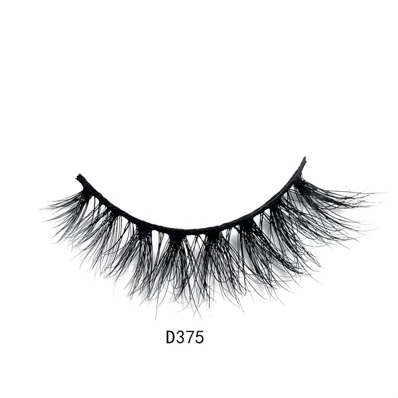 Sunland 10-12mm Luxury False Eye lash Japanese And Korean Style Beauty Makeup 3D Short natural wispy Mink Eyelashes