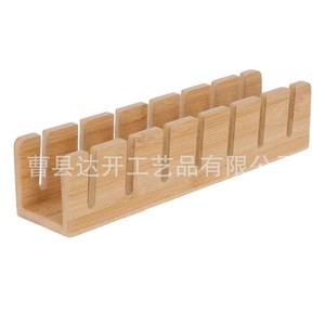 Wooden Baseball Cap Storage Rack Multi Compartment <b>Hat</b> Organizer Desktop <b>Standing</b> Type For Wardrobe Sun <b>Hat</b> Display - Product Image 4