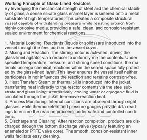 Cuve de Fermentation Industrielle Agitée, Cuve de Réaction, Marque Économique, Cuve sous Pression <span class=keywords><strong>Bio</strong></span>-Chimique à Paroi en Verre pour Processus en Batch - Product Image 5