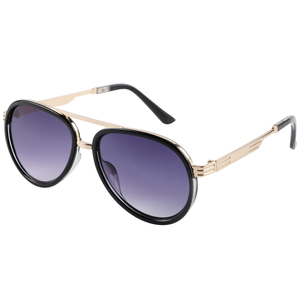 Nouvelle bague intérieure en métal mode lunettes de soleil tendance hommes et femmes lunettes de soleil littéraire rétro anti-éblouissement lunettes de soleil - Product Image 1