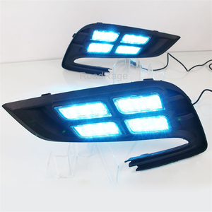 Luz LED DRL para Automóvil, Luz Diurna para Buick Encore <span class=keywords><strong>Opel</strong></span> <span class=keywords><strong>Mokka</strong></span> 2016 2017 2018, Luz de Circulación Diurna, Luz Antiniebla con Luz de Señal de Giro - Product Image 5