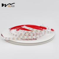 Bande LED Monochrome Cuivre 24V Basse Tension Auto-Adhésive avec Lentille, Ra93, Durée de Vie 50000 Heures, pour Éclairage Architectural Intérieur