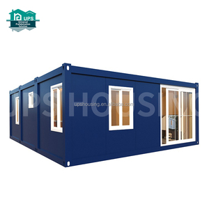 Hot bán 20 ft & 40 ft prefab container xây dựng mái nhà phẳng bánh sandwich Bảng điều khiển trang bị container nhà với nhà vệ sinh cơ sở - Product Image 2