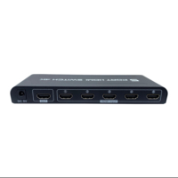 FJGEAR-Interruptor de vídeo Plug and Play, 5 puertos, 5 en 1, salida, 4K, Hd, Hdmi, 3D, 3840x2160/30Hz