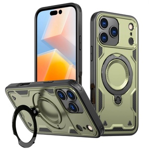 เคสโทรศัพท์กันกระแทกแบบหมุนได้ 360 องศา พร้อมแม่เหล็ก ป้องกันการตก สำหรับ iPhone 17 16 Pro Max 15 14 13 12 11 - Product Image 6