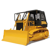 Bulldozer sur chenilles hydraulique ZD160 à haute efficacité pour le défrichement de chantier, la construction de fondations et l'élimination des déchets miniers