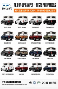 <span class=keywords><strong>Camper</strong></span> Deslizable Personalizado con Techo Elevable de Lona, Certificado CE, <span class=keywords><strong>para</strong></span> Camionetas Pickup, Ideal <span class=keywords><strong>para</strong></span> Aventuras de Overlanding, Venta al Por Mayor - Product Image 6