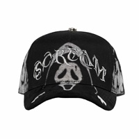 Casquettes en stock Innedit Barbas 31 Hats Wholesale Qualité G5 5 panneaux en daim à large bord style vintage sportif urbain Beard Hats Gold Barbas B