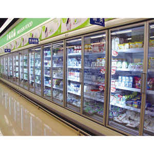 Supermarket Equipment Upright Showcase With Glass Door E7 AUCKLAND Glass Door Upright 4 Sides Glass Doorr Refrigerator E7 AUCKLA - Product Image 6