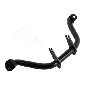 Support de repose-pieds renforcé noir Fußrastenträger pour Simson S51 S70 Enduro pour pièces de tuning - Product Image 1