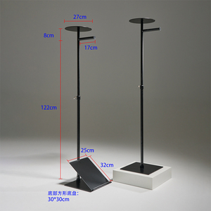 M129-HB Espositore in Metallo Personalizzato per <span class=keywords><strong>Sneakers</strong></span>, Scaffali in Metallo Nero per Negozi di Abbigliamento, Espositori per Scarpe - Product Image 4