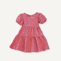 Vêtements d'été pour enfants à imprimé floral, robe de mode pour bébés, vêtements pour filles, robes pour enfants