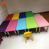 Meubles de garderie XYJ en promotion : Table de maternelle, table de crèche, ensembles table et chaise pour enfants, bureau pour enfants d'âge préscolaire