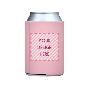 Neoprene Beer Can Koozy Collapsible Can Coozies Blank Beer Wholesale Custom Logo Solid Color Insulated <b>Drink</b> Holder Can <b>Cooler</b> - Product Image 2