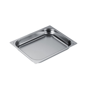 ถาดอบสแตนเลส GN 1/2 32.5 × 26.5 × 4 ชม. ซม., 580 กรัม, ฐานแบน Inox Inox Macel - Product Image 1