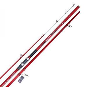 Alta calidad Topline venta al por mayor 4,2 M fibra de carbono Surf cañas de pescar fundición viaje 3 secciones pesca de acción rápida - Product Image 1