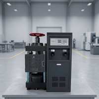 Máquina Computarizada de Ensayo de Compresión de Hormigón, Piedra y Roca con Estrés Constante 3000KN, Dispositivo de Laboratorio para Pruebas de Compresión