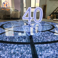 Großhandel Wasserdichter 3D Infinity-Spiegel DJ LED-Tanzfläche für Hochzeits- und Partybedarf