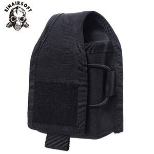 1000D Nylon Outdoor Pouch Tactical Sports Molle Radio Walkie Talkie <b>Holder</b> Bag <b>Magazine</b> Mag Pouch Pocket Durable Polyester PC - Product Image 4