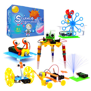Kits STEM DIY en plastique écologique pour enfants, jouets musicaux et scientifiques à thème de dessins animés, ensembles éducatifs en boîte à assembler, pour les âges de 4 à 14 ans, TONGCHENG - Product Image 4