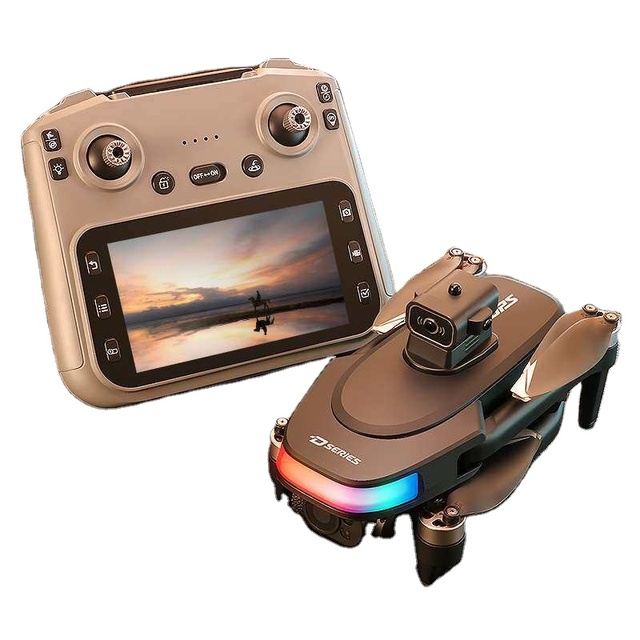 Cross-Border D19 Quadcopter Drone HD 1080P Aerial Photography Obstacle Avoidance GPS Return-to-Home Brushless Plastic