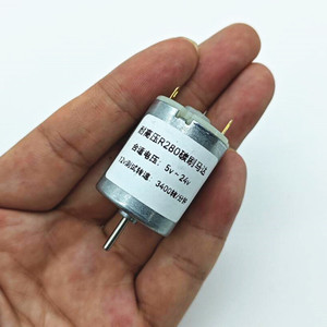 Motor con escobillas R280, 12V, 3000 rpm, alto torque, para coches de control remoto, mini máquinas de coser y electrodomésticos. - Product Image 2