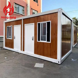 Nhà di động mini cao cấp 20 feet, chất lượng cao, làm từ panel sandwich thép, hiện đại, dùng làm văn phòng, nhà ở, khách sạn, phòng ngủ, phòng tắm - Product Image 1