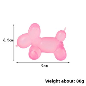 Jouet <span class=keywords><strong>anti</strong></span>-<span class=keywords><strong>stress</strong></span> créatif en silicone souple à rebond lent, motif chien <span class=keywords><strong>ballon</strong></span> couleur unie, texture moelleuse à base de maltose - Design mignon, <span class=keywords><strong>anti</strong></span>-<span class=keywords><strong>stress</strong></span> ultime - Product Image 5