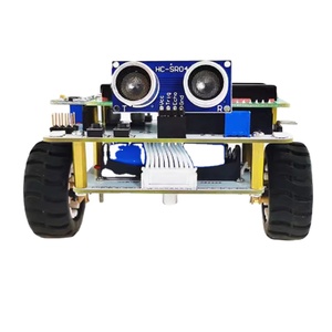 C51 vi điều khiển hai bánh tự cân bằng xe tự động hóa lắp ráp robot thông minh nguồn mở học tự làm Kit - Product Image 1