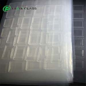 Verre d'encapsulation LED en verre sodocalcique et borosilicate personnalisé FELIX, emballage encastré, processus de gravure sur verre, verre encapsulé - Product Image 6